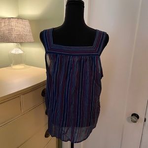 Universal Thread Good Co flowy striped tank - Never Worn